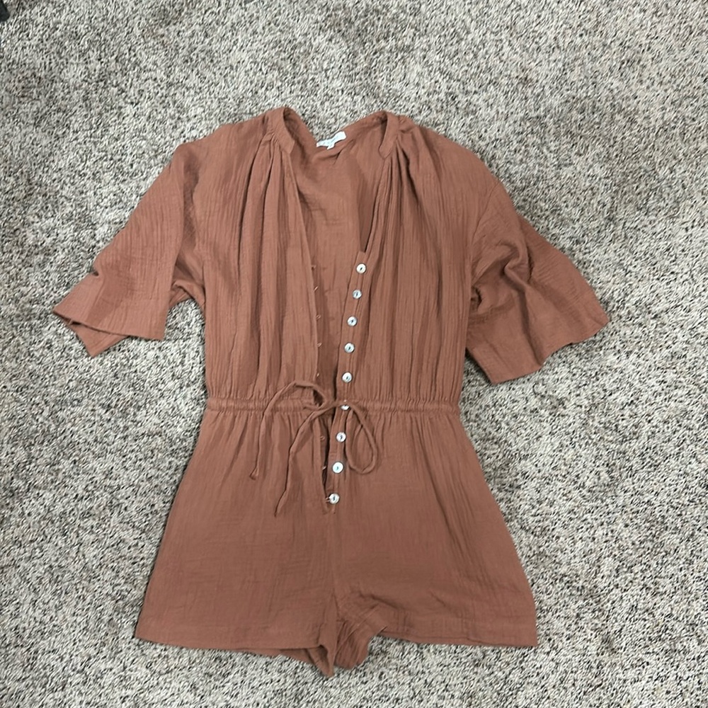 Rust Like Color Romper